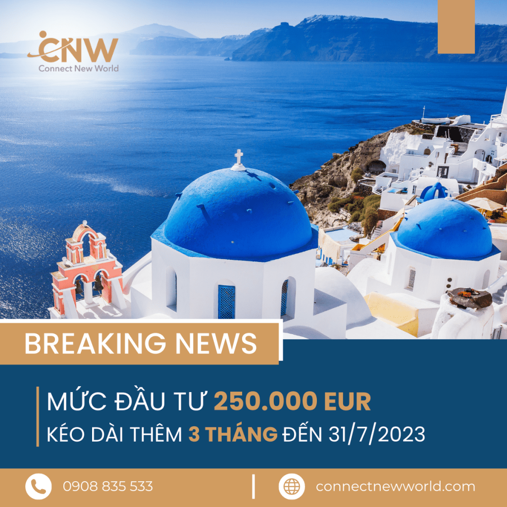 Chương trình đầu tư định cư Hy Lạp mới nhất