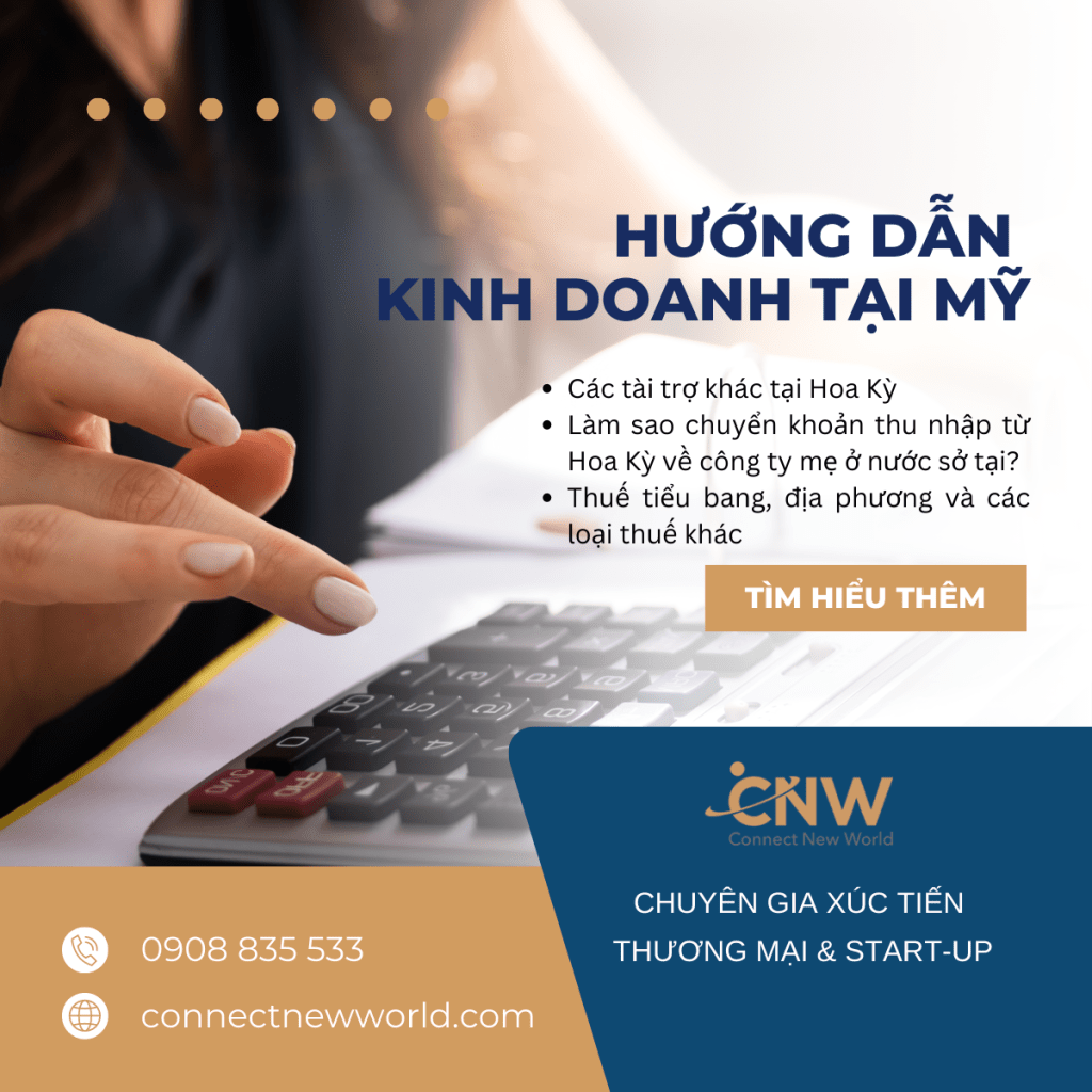 Lưu ý về thuế Mỹ